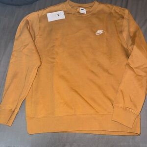 Nike Men's Orange Sweatshirt